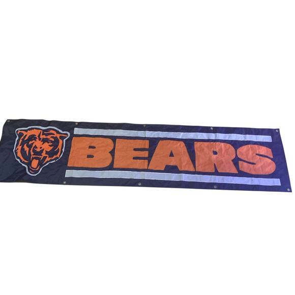 NFL Bears Banner 93'' x 24'' - Picture 2 of 4